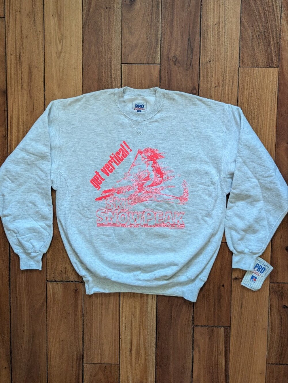 Snowpeak Mountain Vintage Ski Crewneck (L)